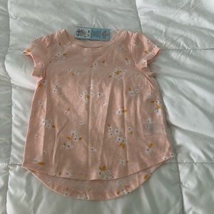 💚 5 for $15! 💚 Little Girls Pastel Pink Floral Tee